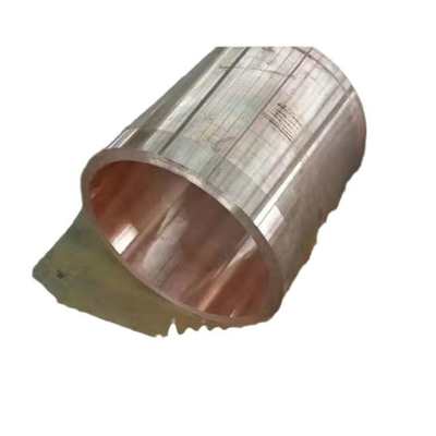 大口径厚壁T2紫铜管可生产零切直径150-800mm耐热性强TU1无氧铜管