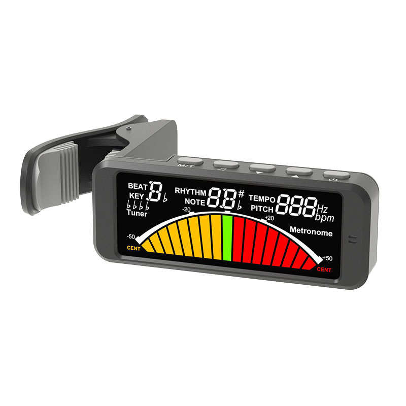 Flanger FMT-209 超大彩屏调音器 节拍器 电吉他贝司小提琴校音器