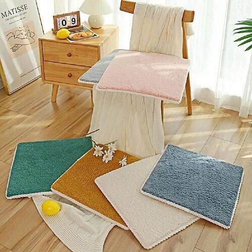 Anti-slip Practical Plush Floor Butt Pillow Pad