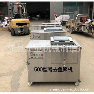 商用去鱼鳞机鲤鱼草鱼罗非鱼打鱼鳞机数控计时除鱼鳞机不伤鱼身