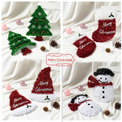 Christmas decoration Top Christmas stocking present tree hat