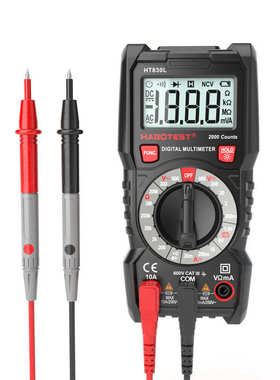 HABOTEST工厂店HT113B高精度手持数字万用表小型专业多功能万用表