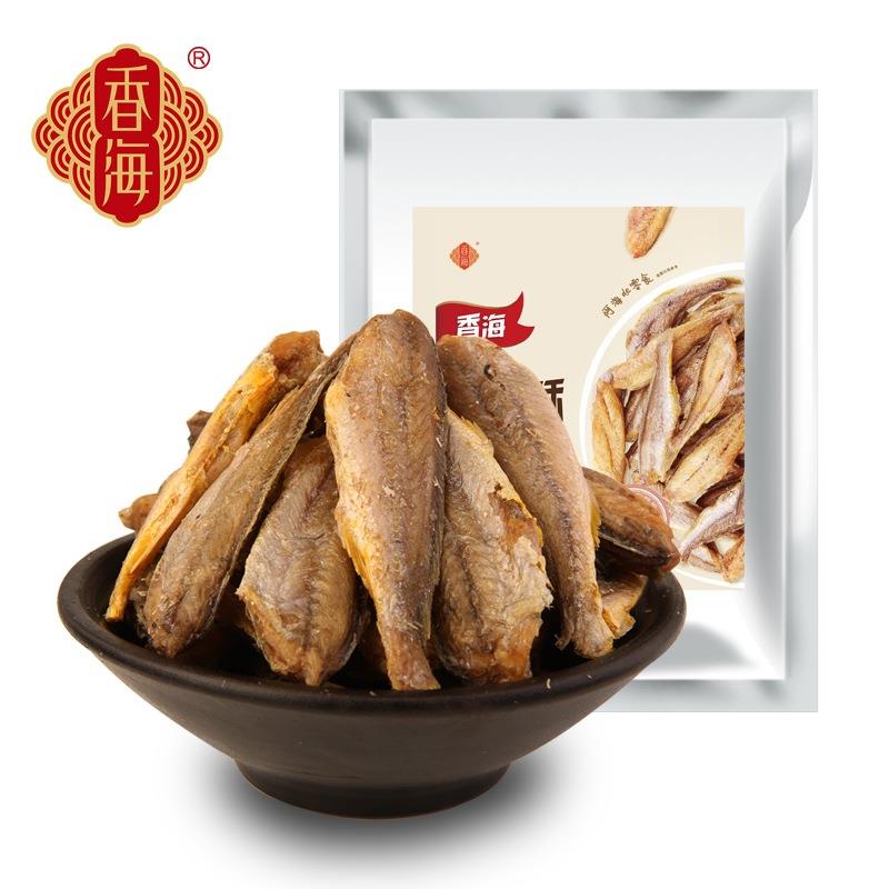 香海食品香辣小黄鱼酥脆鱼干 宿舍即食网红零食小吃 休闲食品