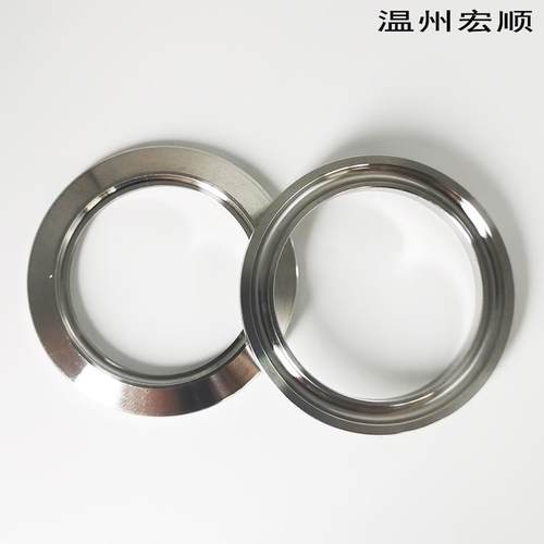 包邮不锈钢304快装片 盲板卡盘开孔带台阶通孔 接头管子插焊快开