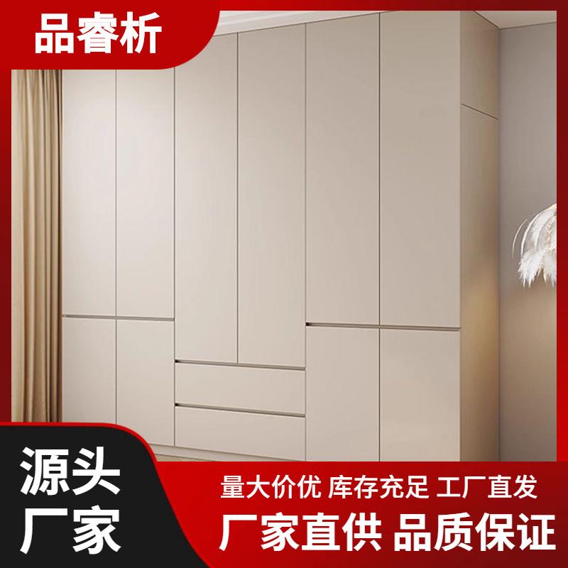 实木衣柜卧室对开儿童带抽屉出租房大衣橱子环保材料环保加厚