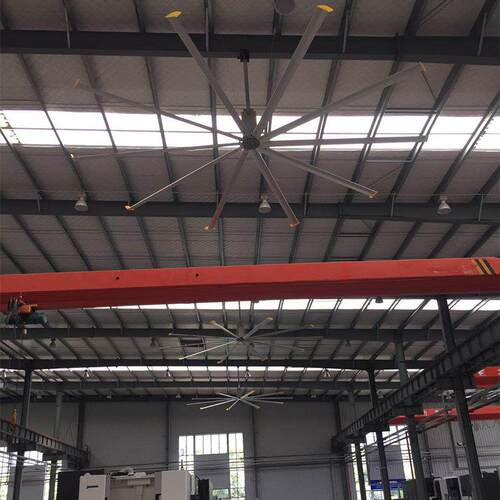 业森生产670006 1.5KW6.7米6叶大型节能工业环保节能吊扇
