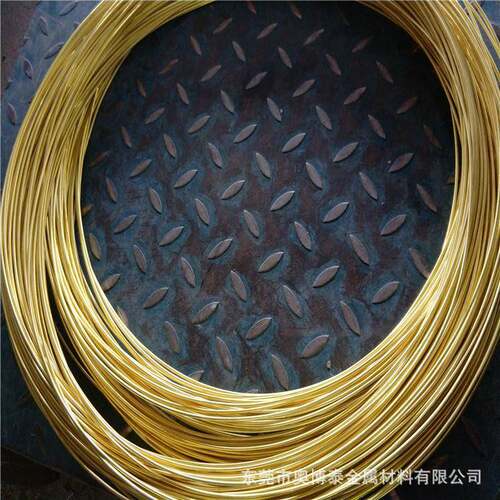 现货发售高精可分拆1.2mm1.5mm1.8mm各硬度H62H65黄铜丝线可调直