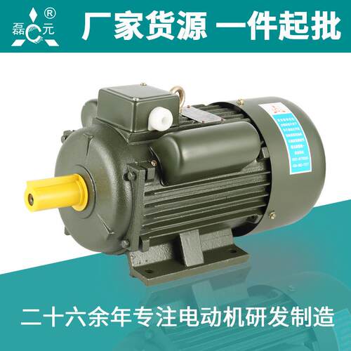 闽东款2.2/3/4W千瓦2极4极单相异步电动机搅拌机大马力电机