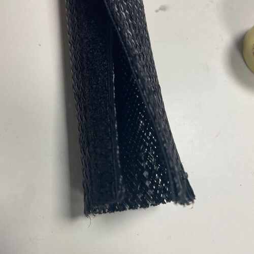 保护线材编织PET自卷管耐高温纺织自卷套管阻燃穿线简单操作方便