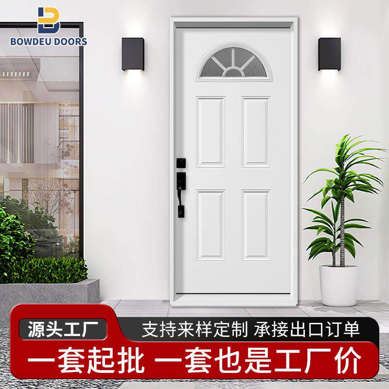 外贸款开门轻奢浴室洗手间钢化玻璃门简约现代家用卫生间门