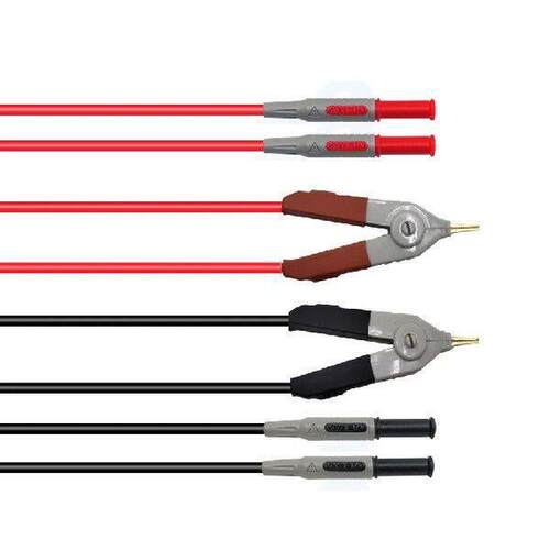 4 Wire LCR Meter Test Lead Wire / Clip Cable / Clamp