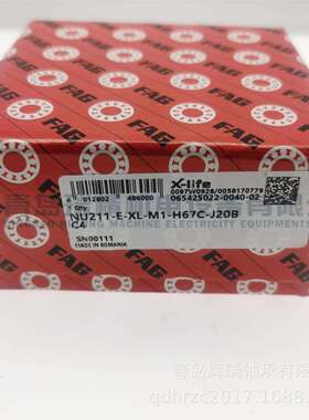 F-A-G 外圈绝缘圆柱滚子轴承 NU211-E-XL-M1-H67C-J20B-C4