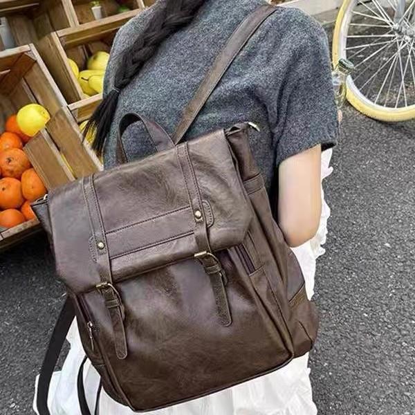香港品牌日系JK制服学院风双肩包2025新款复古剑桥包大学生上课书