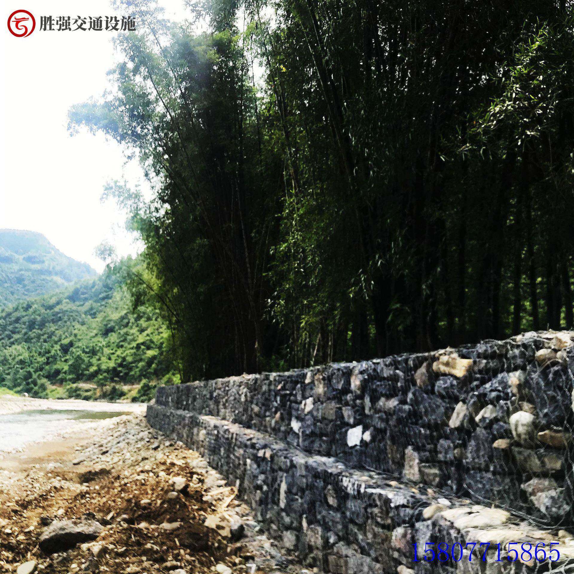 锌铝合金格宾石笼网生态固滨笼河道治理护坡铁丝网水利防洪塑石