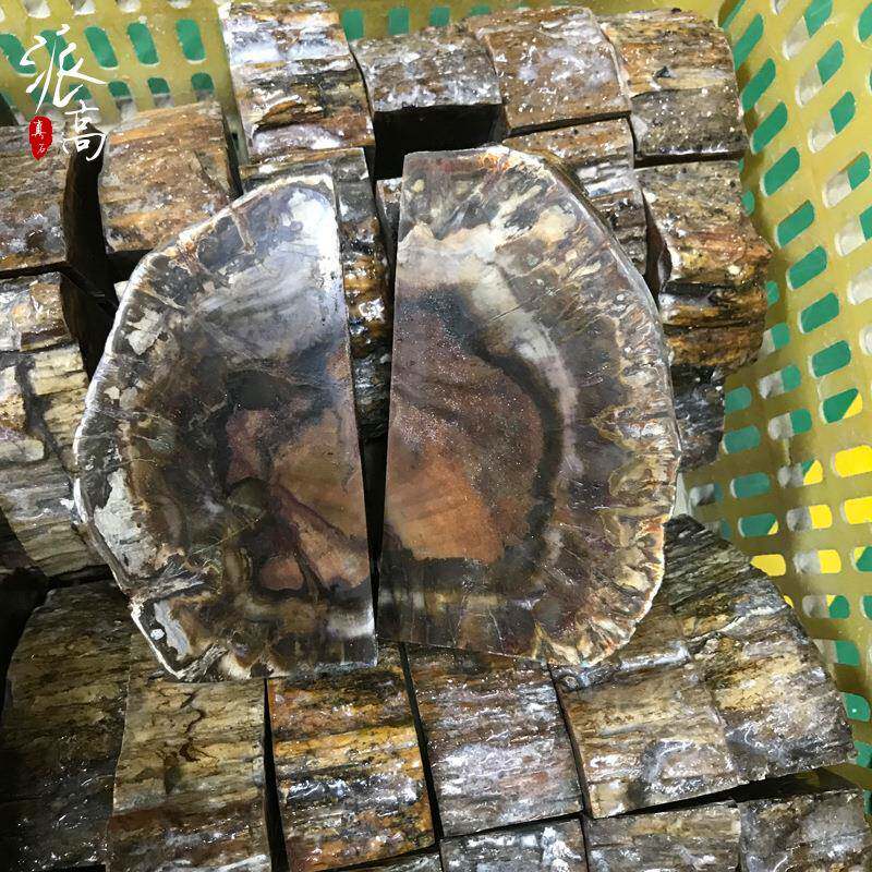 天然木化石书挡书靠书立玛瑙水晶书夹样板房书房软装家居摆件厂家