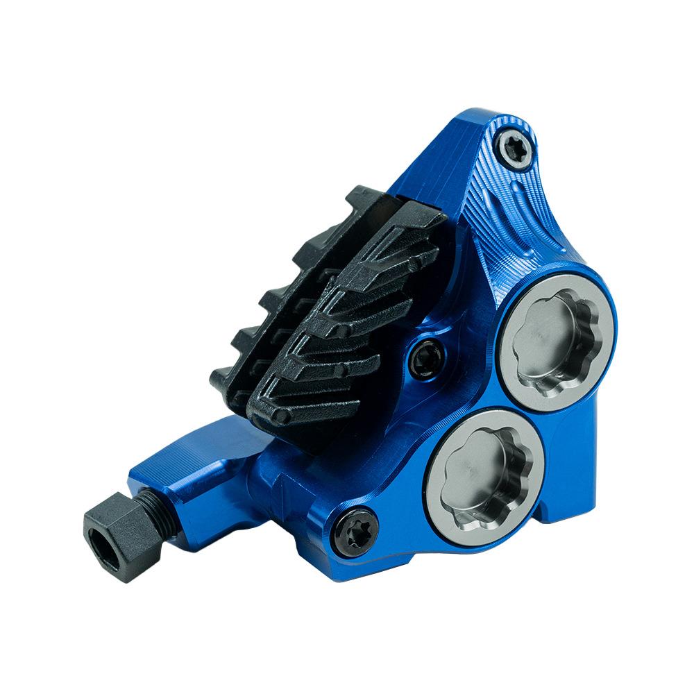 ZRACE XG4 四活塞夹器 公路自行车平装油碟 全CNC超轻油压夹器