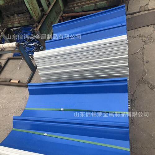 保温隔热彩钢瓦 可加工波浪复合彩钢 楼房公寓屋顶用瓦楞板