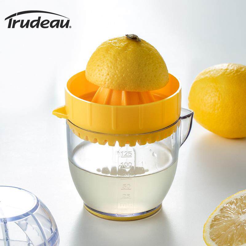 加拿大Trudeau手动柠檬榨汁器榨橙子果汁杯子旋转榨汁萃取挤凌之