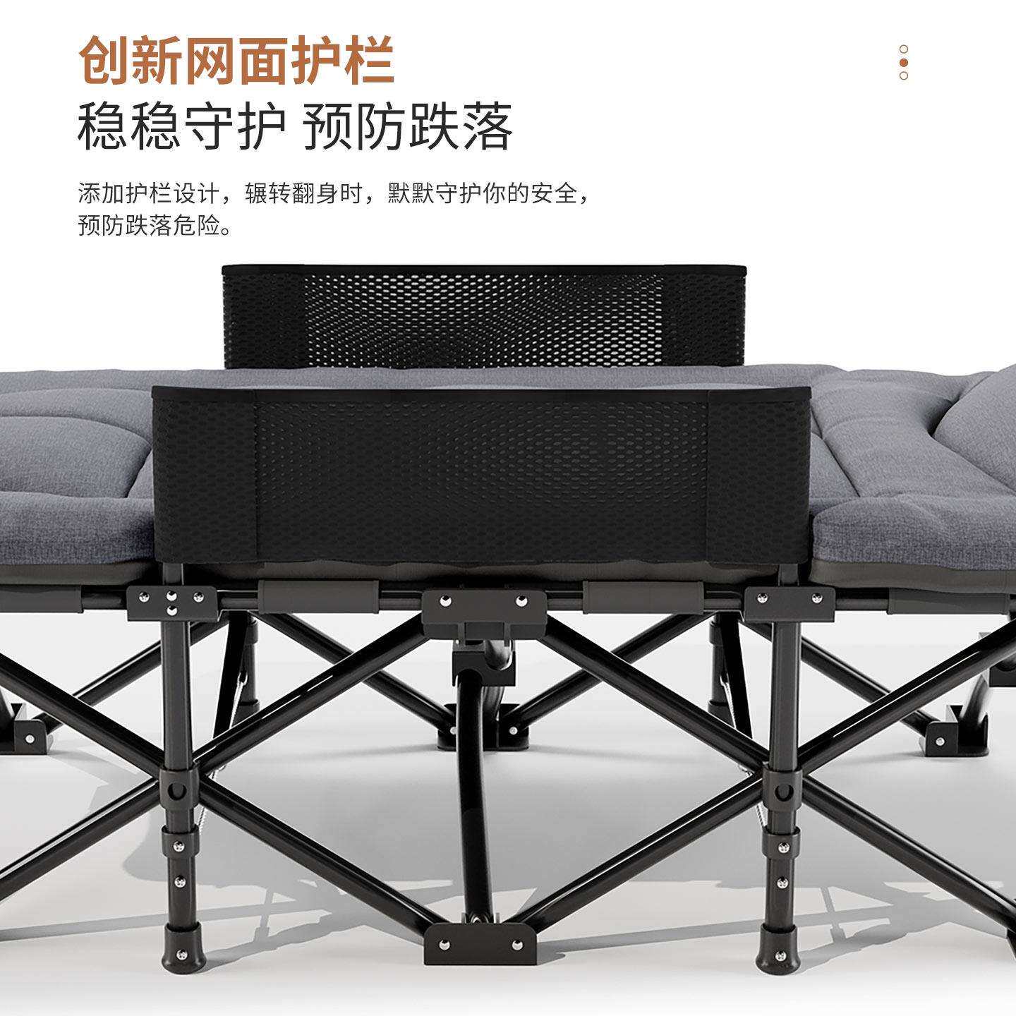 午宝折叠床学校儿童午休床憩办WQB-HULN公床室午睡迷你不占地家行
