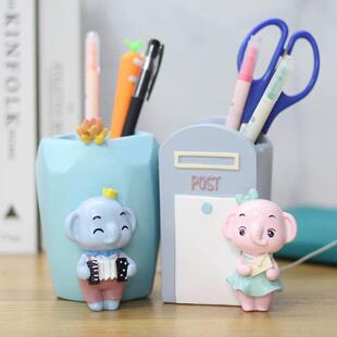 pot back creative brush school arts pet