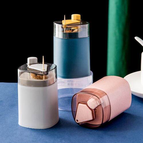 Creative Automatic Toothpick Dispenser Nordic Style Press-Ty