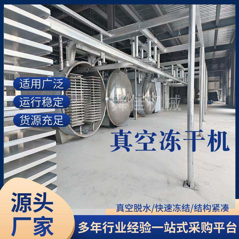 果蔬真空冷冻干燥机 肉类猪肉鸡胸肉低温脱水冻干机 真空冻干机