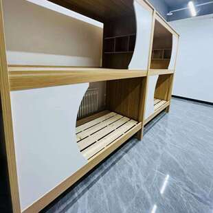 舍学生宿太空书舱上下床实木床公寓带 00000架下铺床上床下 上CS