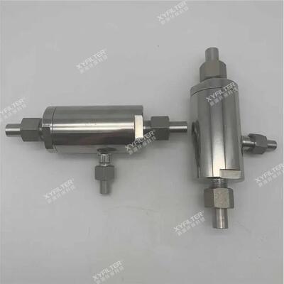 新源GLQ-4不锈钢高压取样过滤器电厂水样过滤器厂家直销