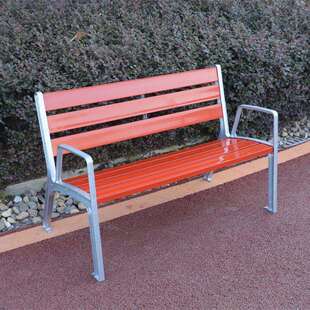户外休闲长椅公园椅广场庭院防腐木靠背座椅凳子景区长条凳子实木