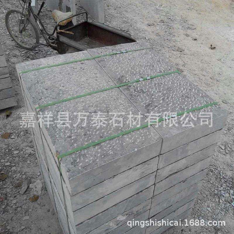 青石板菠萝青面是山东石板独有方古的加工式近期长用于仿街道园林