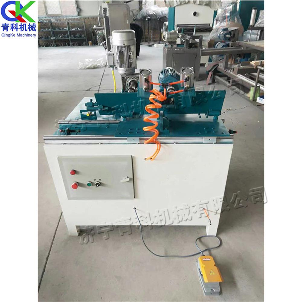 实木板打孔开牙一体机扫把杆打孔开牙机小型内牙螺纹木板攻丝机