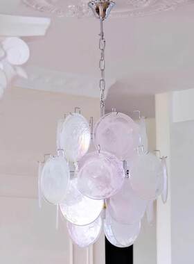 兰棣新款意客大利m法urano手工玻璃餐吊灯式中古复古厅卧室灯具工