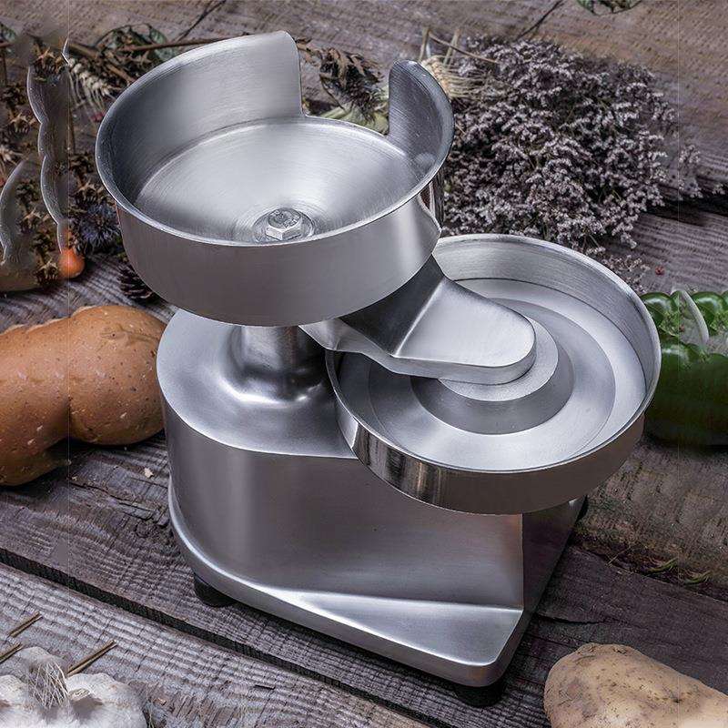 华菱手动汉堡机商用不锈钢汉堡机小型家用肉饼成型机压肉饼机