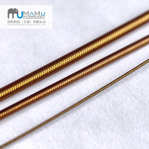 聚酰亚胺管无缝毛细管微电子PI管耐高温400度钨针缠绕式可定