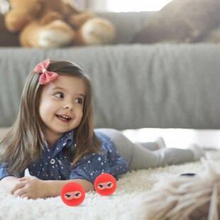 Bouncing Ball Toys Pcs Elastic Kids Ninja Balls Bouncy