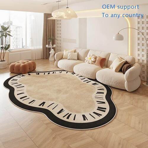 offee table carpet, high-end feeling, bedroom bedside carpet