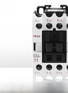 Teco电磁交流接触器Cu-11/16/18/23/32R/38/40/50/65/80/90