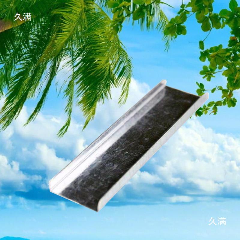 大棚卡槽卡簧连接片压膜槽接头接片插片热镀锌加厚固定器燕尾槽