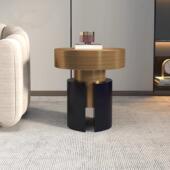 极简沙发边几客厅2025新款 圆形小圆桌角几现代客厅可移动小桌子