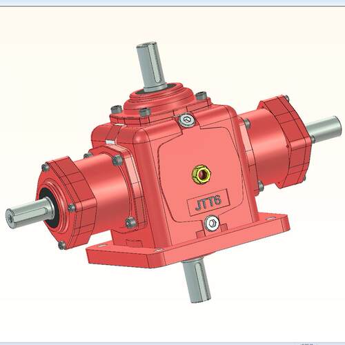 T6-1:1-D-LR(D-减R-)TT6-1:1-1系列螺L旋锥齿轮转向箱TO型换向器