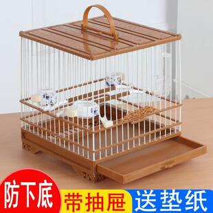 新款塑钢方笼布鸟笼配件用品笼衣绣眼黄鸟笼罩颠颏贝子红子鸟笼衣