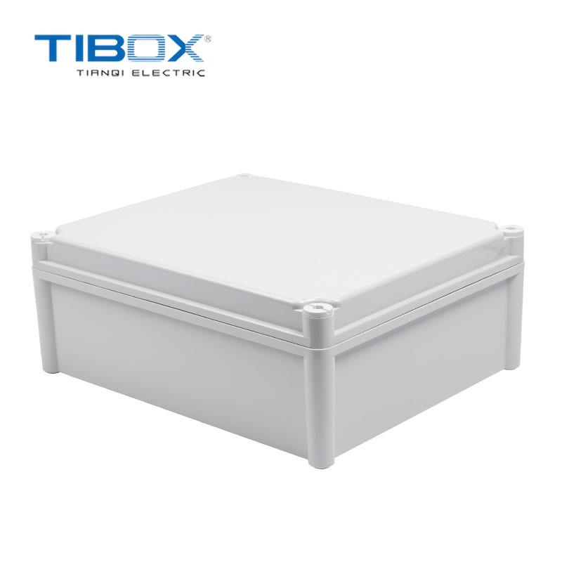 TIBOX户外防水3428防尘ABS塑料接线盒 可开孔配电箱