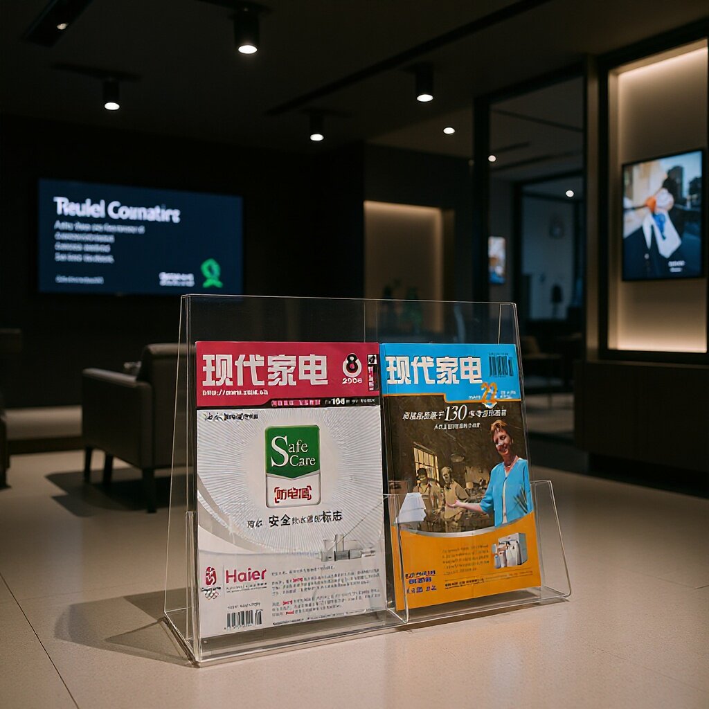 加工展会亚克力制品亚克力资料架亚克力有机玻璃展示架制作厂家