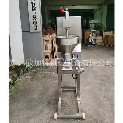 厂家直供商用34不锈-RG60钢福鼎肉肉0片成型机温瘦州羹肉羹机 肉