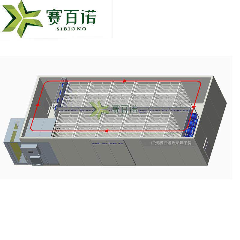 空气能面条烘干机热泵商用食品米粉挂面烘干设备箱式热风循环烘房