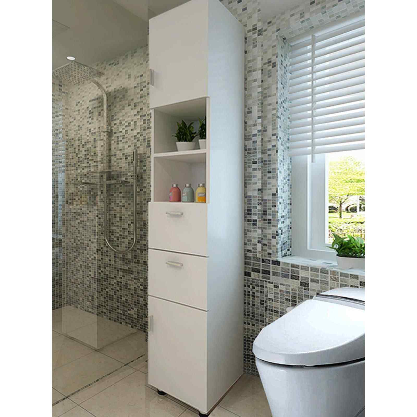 简易浴室卫生间侧柜侧柜浴室储物柜窄柜夹层防水地板柜储物柜,家装主材,浴室边柜,淘宝优惠券,粉丝福利购,淘宝优惠卷