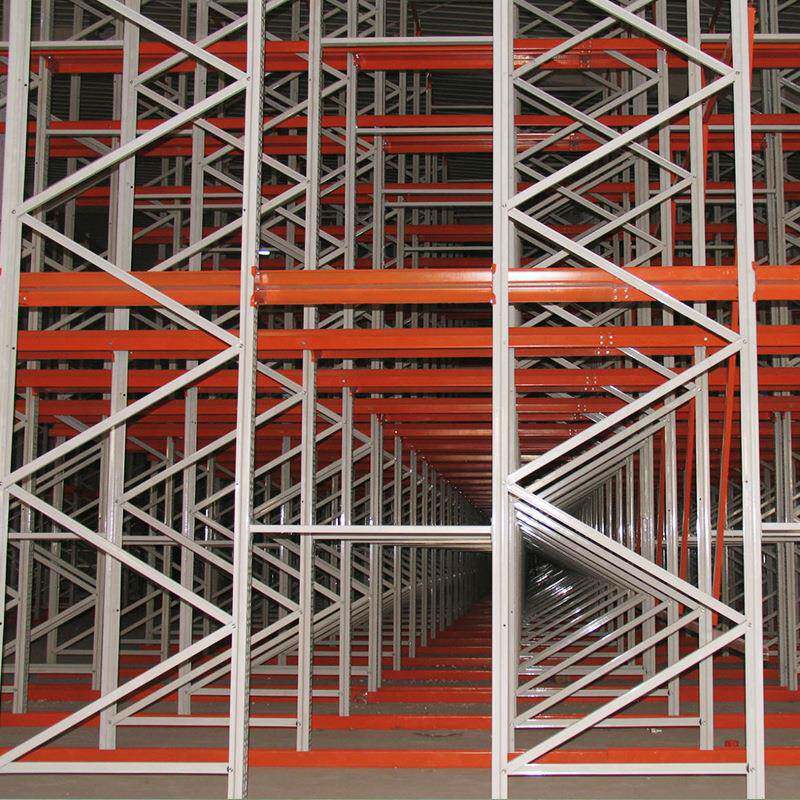 重型仓储货架库房加厚角钢多层置物架大型横梁式承重铁架直销