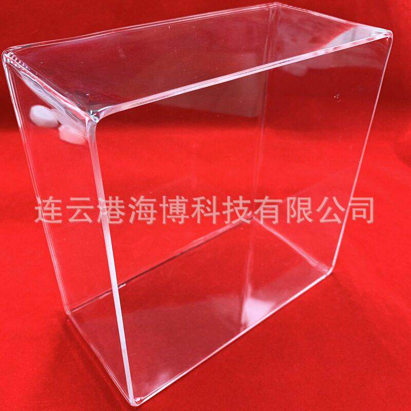 透明石英玻璃方盒 培养皿 方缸 耐温耐酸玻璃仪器