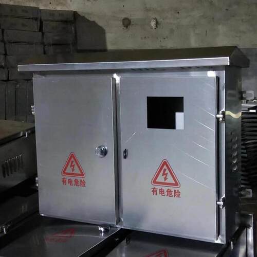 不锈钢电箱动力配电柜 不锈钢明装加厚配电箱户外不锈钢配电箱