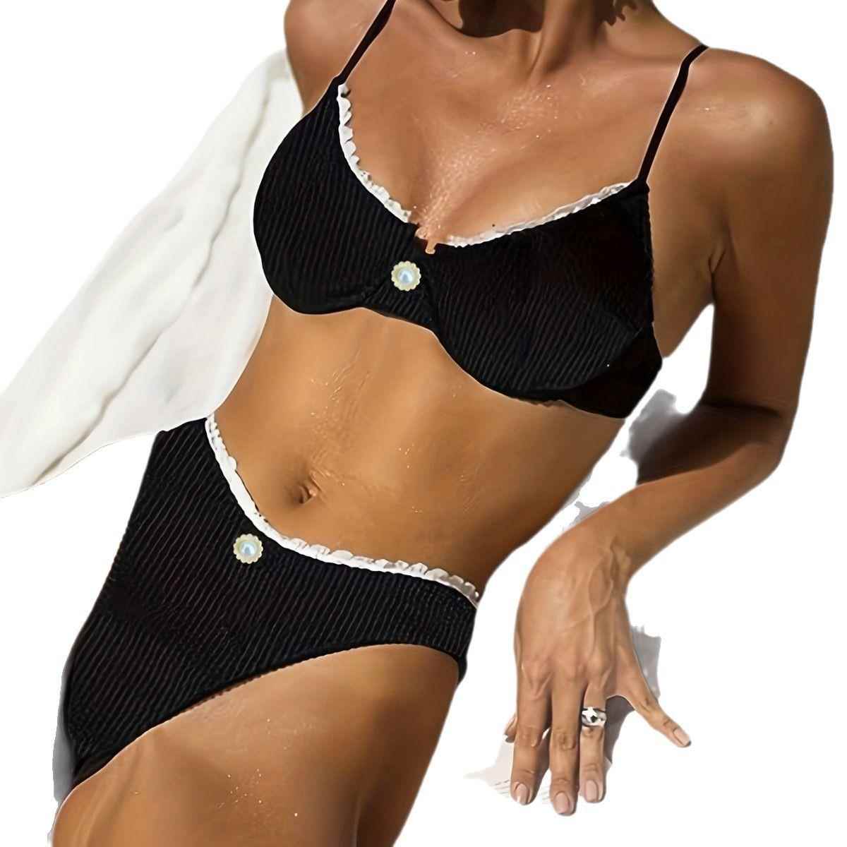 cover-up set single split womens three-piece yarn Sexy
